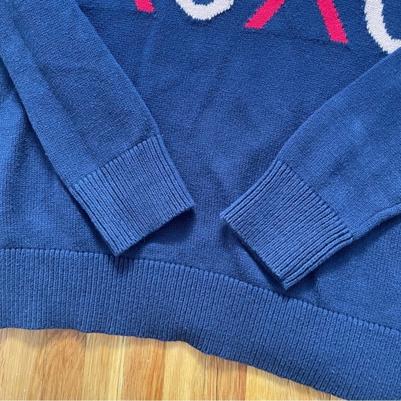 Mittoshop Valentine’s Day XOXO Graphic Knit Sweater Size Medium - Picture 9 of 12